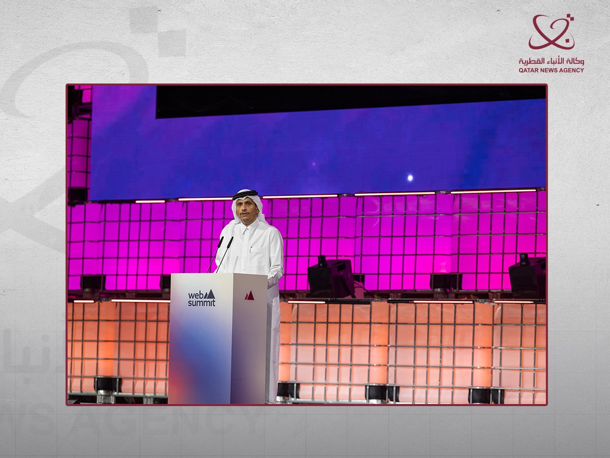 الدوحة : رئيس مجلس الوزراء وزير الخارجية يفتتح قمة الويب قطر 2025